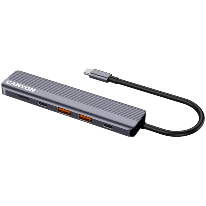 CANYON hub DS-17 6in1 4k USB-C Grey — image 5