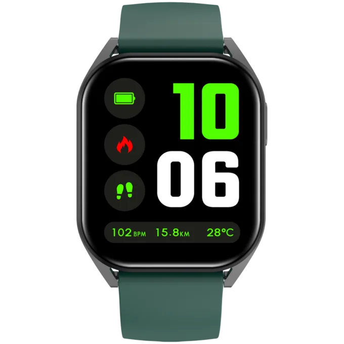 CANYON smart watch Chatter SW-58 BT-CALL Black Green — image 1