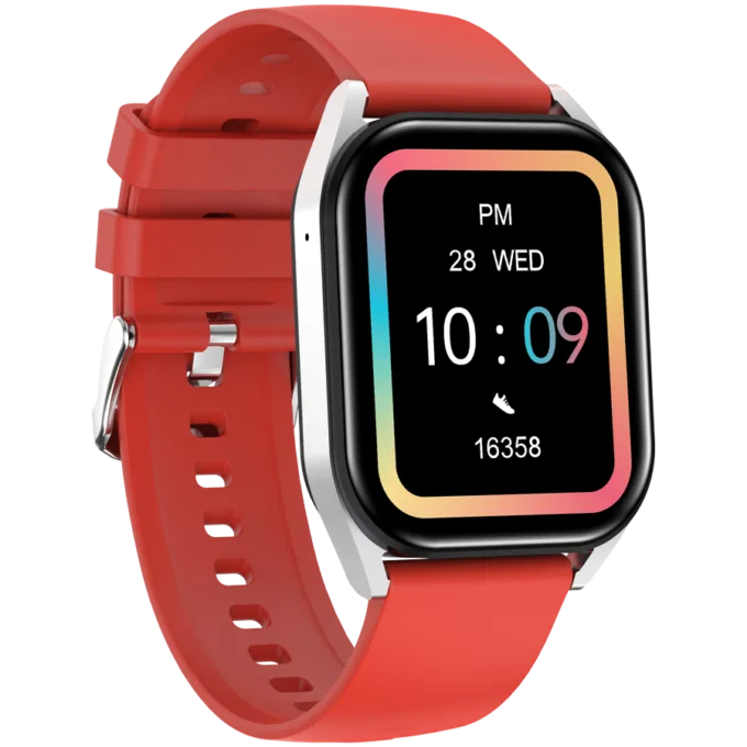 CANYON smart watch Chatter SW-58 BT-CALL Silver Red — image 2
