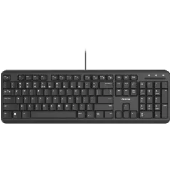 CANYON keyboard HKB-20 EN Velvet Wired Black