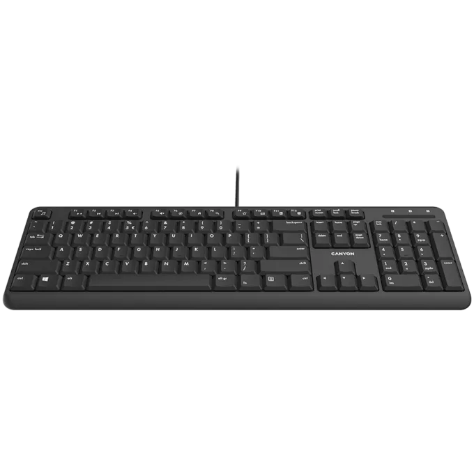 CANYON keyboard HKB-20 EN Velvet Wired Black — image 2