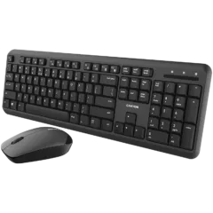 CANYON SET-W20 UK/US Keyboard+Mouse Velvet Wireless Black