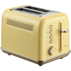 BUYDEEM 2 Slice Toaster, model DT620E, color Mellow Yellow, EU