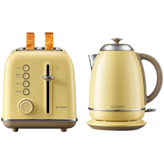 BUYDEEM 2 Slice Toaster, model DT620E, color Mellow Yellow, EU — image 5