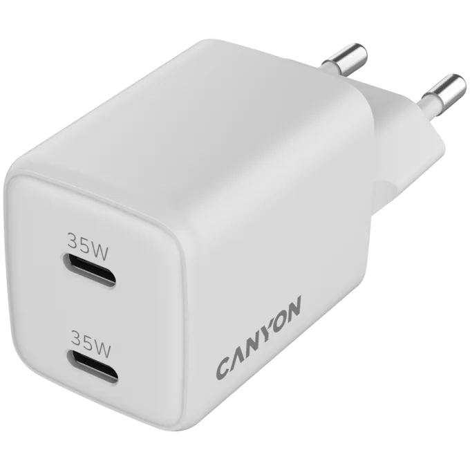 CANYON charger CU35CC GaN 35W 2xPD EU White — image 3