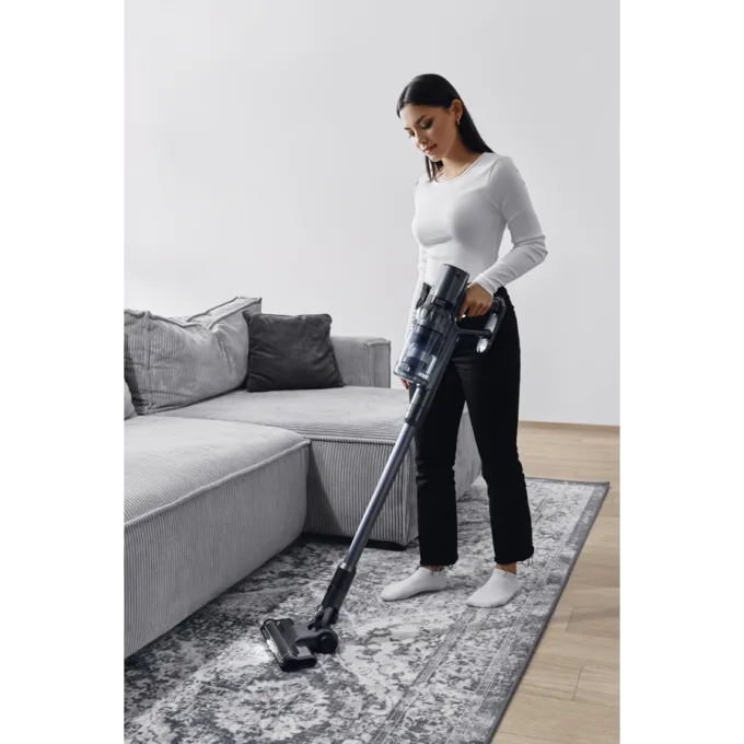 AENO Cordless vacuum cleaner SC3-UK: UK plug, electric turbo brush, LED lighted brush, resizable and easy to maneuver, 250W — image 6