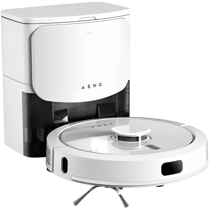 AENO Robot Vacuum Cleaner RC4S: wet & dry cleaning, smart control AENO App, HEPA filter, 2-in-1 tank — image 2
