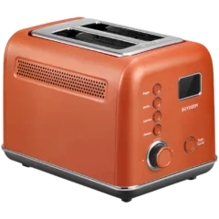 BUYDEEM 2 Slice Automatic Metal Toaster, model DT730E, color Koi Red, EU