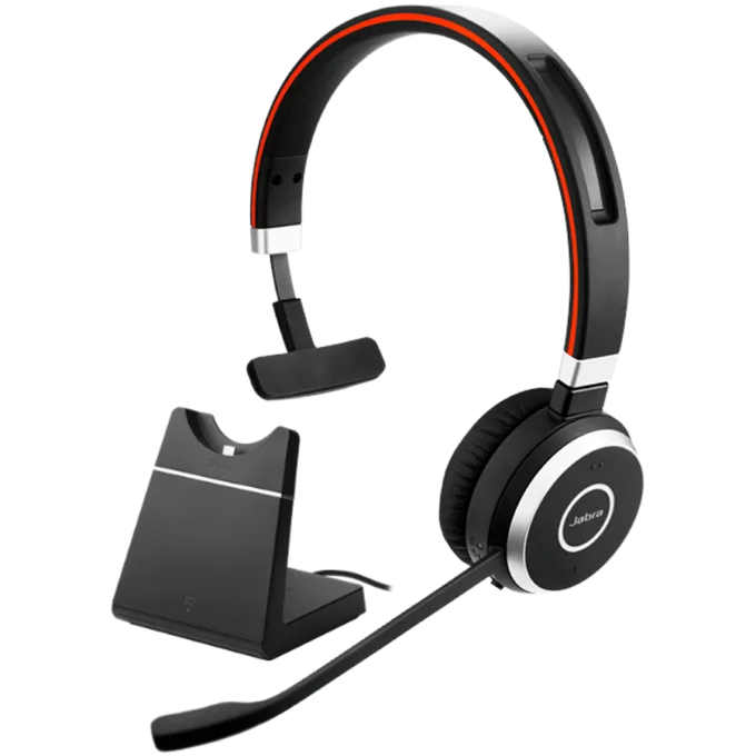 JABRA EVOLVE 65 SE, Link380a UC Mono Stand — image 1