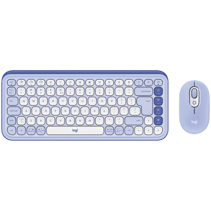 LOGITECH POP ICON COMBO - LILAC - UK - BT - N/A - INTNL-973 — image 1