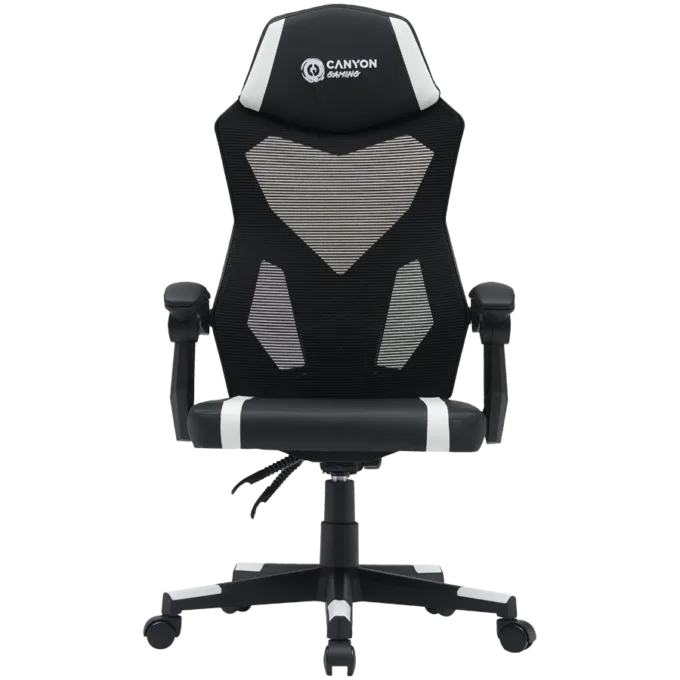 CANYON gaming chair Flow MCH01 Mesh Black White — image 1