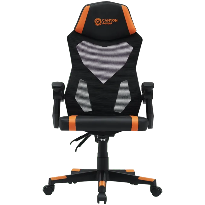 CANYON gaming chair Flow MCH01 Mesh Black Orange — image 1