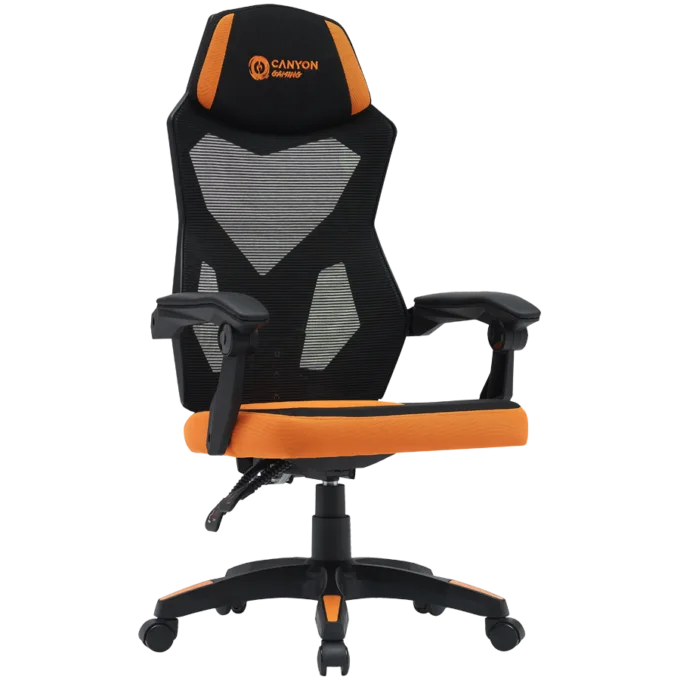 CANYON gaming chair Wave MCH02 Mesh Black Orange — image 2