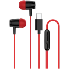CANYON headphones SEP-5 TYPE-C Red