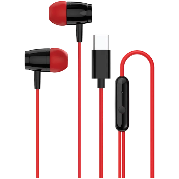 CANYON headphones SEP-5 TYPE-C Red — image 1