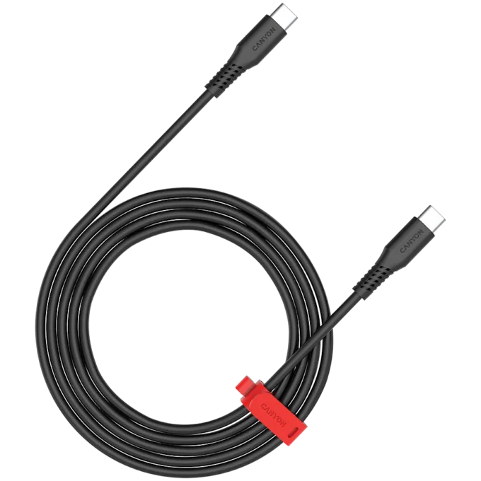 CANYON cable CC60SC C-C 60W 1.2m Black — image 1