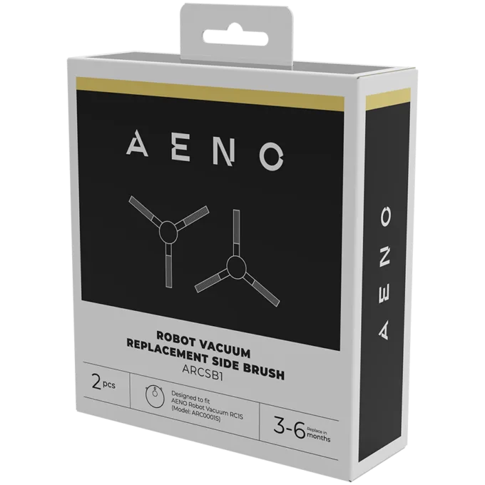 AENO Side brushes for robot vacuum cleaner RC1S with auto dust removal station, 2 pcs/set — image 3