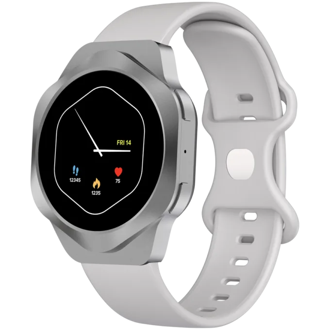 CANYON Smart Watch Hexagon 88 BT-CALL Silver — image 2
