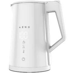 AENO Electric Kettle EK8S Smart: 1850-2200W, 1.7L, Strix, Double-walls, Temperature Control, Keep warm Function, Control via Wi-Fi, LED-display, Non-heating body, Auto Power Off, Dry tank Protection