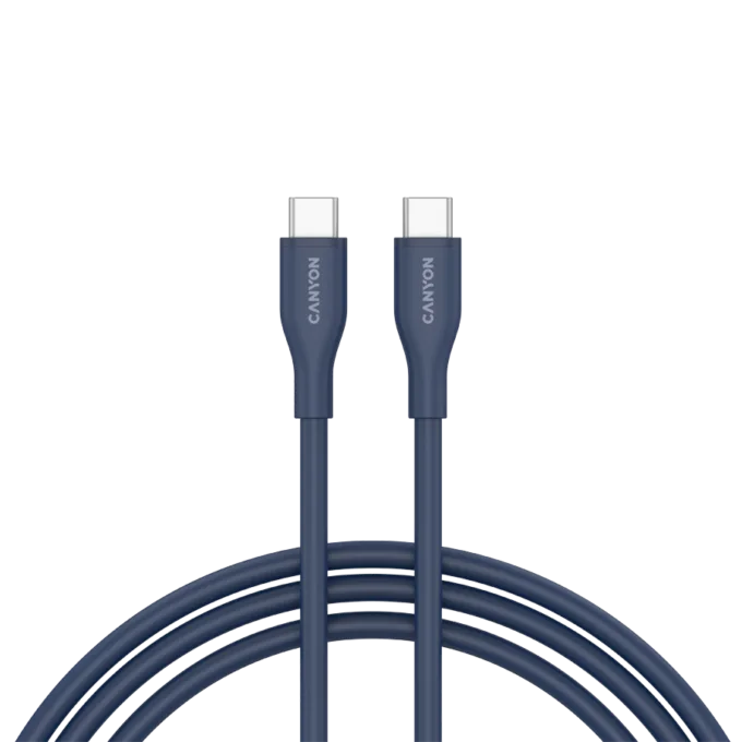 CANYON cable CC60SC10 C-C 60W 1m Silicon Dark blue — image 1
