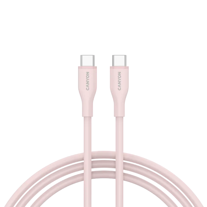 CANYON cable CC60SC10 C-C 60W 1m Silicon Pink Sand — image 1