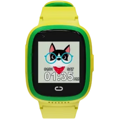 CANYON kids watch Sunny KW-48 Video 4G GPS Games&Music Green