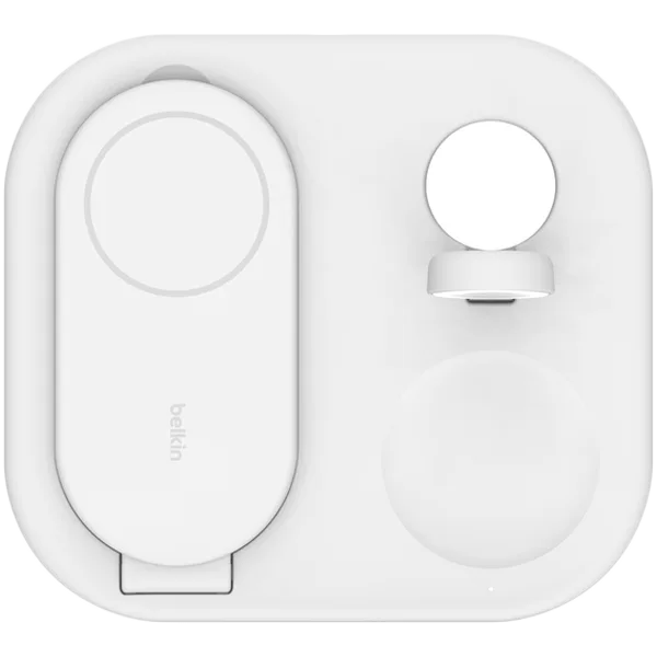 BELKIN Qi2 15w Magnetic 3in1 Stand, White — image 2
