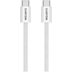 CANYON cable OnWire 60MG C-C 60W Magnet Braided 1m White