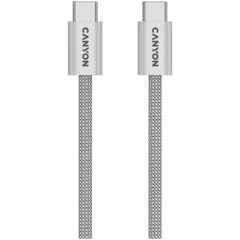 CANYON cable OnWire 60MG C-C 60W Magnet Braided 1m Light Grey