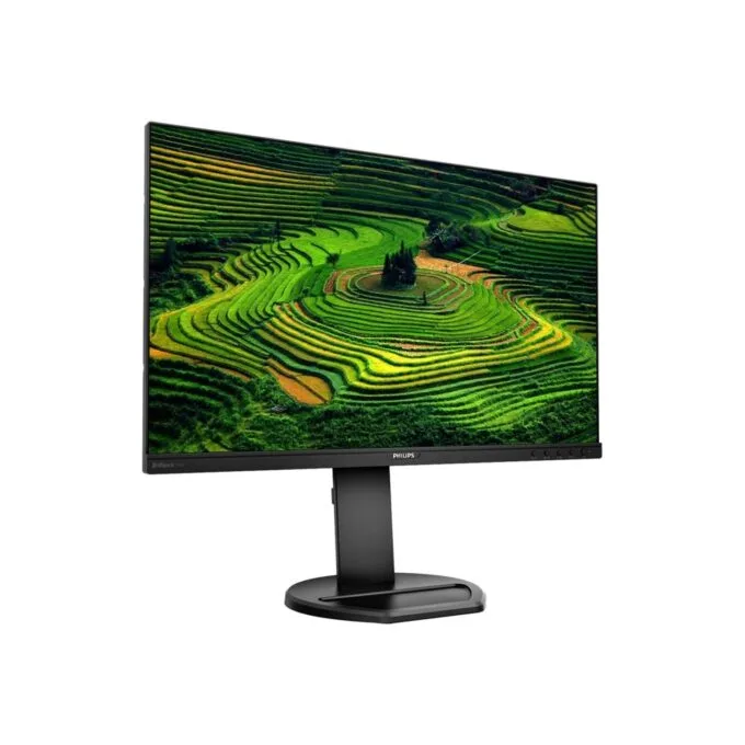 Philips 241B8QJEB - 23.8-inch IPS Full HD 1920x1080 75Hz Monitor with Speakers, USB Hub, VGA/DVI-D/HDMI/DP, Height/Tilt/Swivel/Pivot Adjustable - 250 cd/m2, 5ms, 3-Year Warranty — image 5