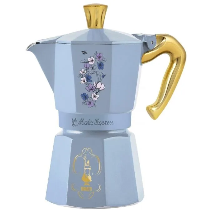 Bialetti Moka Express Bridgerton 6TZ (300 ml) blue — image 1