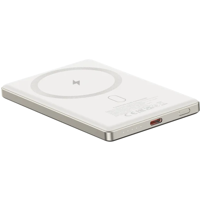 CANYON power bank OnPower 505 slim Magnetic 5000 mAh PD20W Beige — image 5