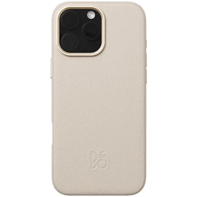 iPhone 16 Pro Leather Case Hourglass Sand — image 2