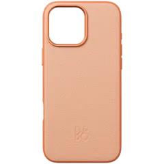 iPhone 16 Pro Max Leather Case Sunset Apricot