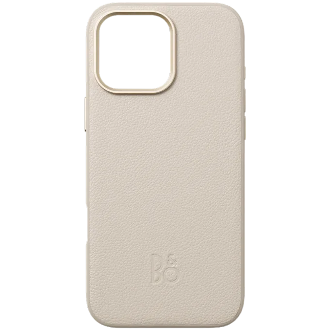 iPhone 16 Pro Max Leather Case Hourglass Sand — image 1