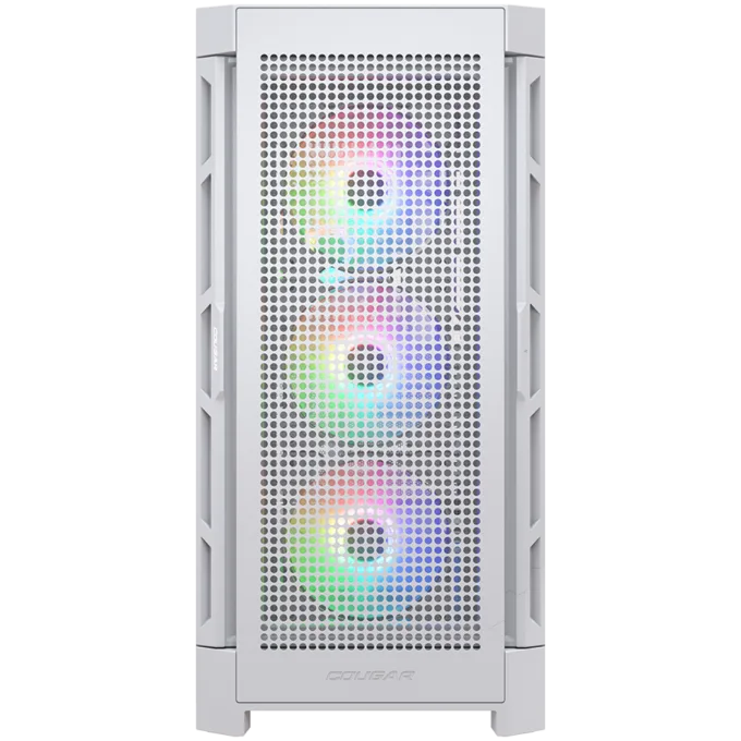 COUGAR AIRFACE PRO RGB PC Case, Mid Tower, White — image 5