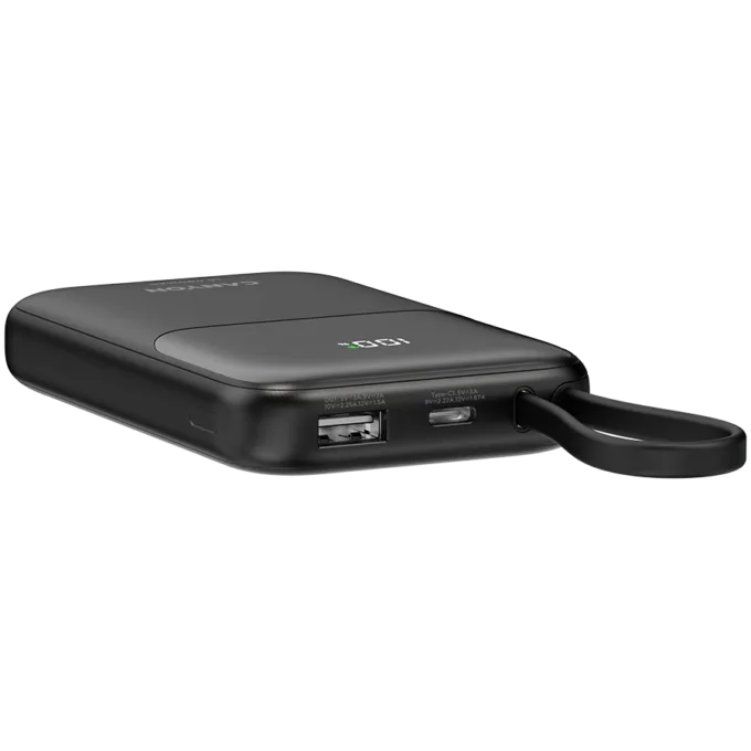 CANYON power bank OnPower 101 built-in cable 10000 mAh PD22.5W Black — image 5