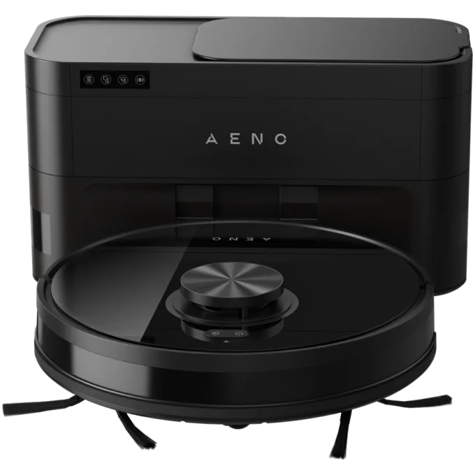Robot Cleaner w/Dust Collector, black, 2in1 and dust tank, 4000pa, 3200mAh battery — image 5