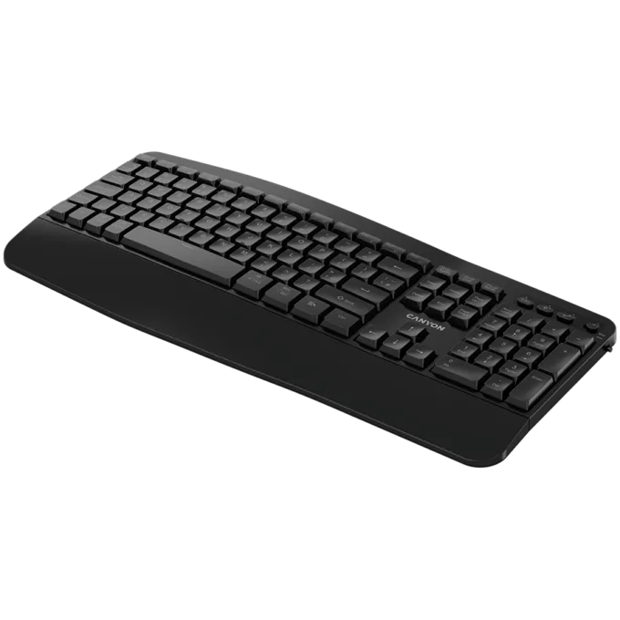 CANYON keyboard HKB-W6 Wireless Black — image 3