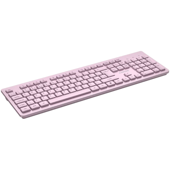 CANYON keyboard HKB-W01 UK/US AAA Wireless Pink — image 5