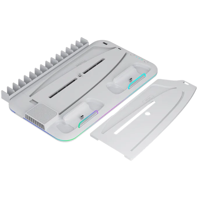 CANYON cooling stand CS-51 RGB PS5 Slim/DE Charge White — image 2