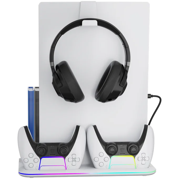 CANYON cooling stand CS-51 RGB PS5 Slim/DE Charge White — image 3