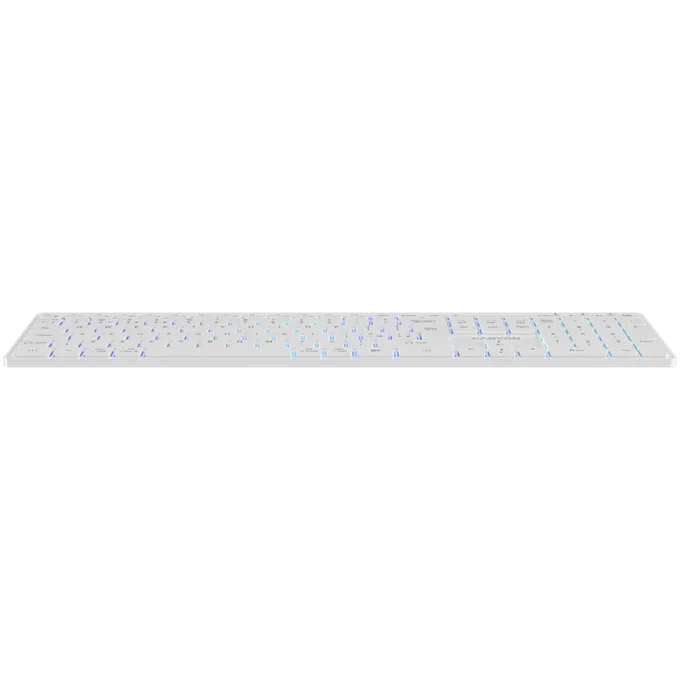 CANYON keyboard HKB-W11 UK/US RGB Dual Mode Wireless White — image 3