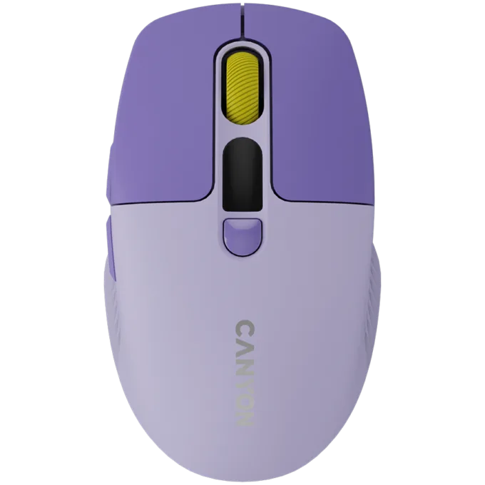 CANYON mouse MW-26 LCD Silent Dual Mode Wireless Violet — image 1