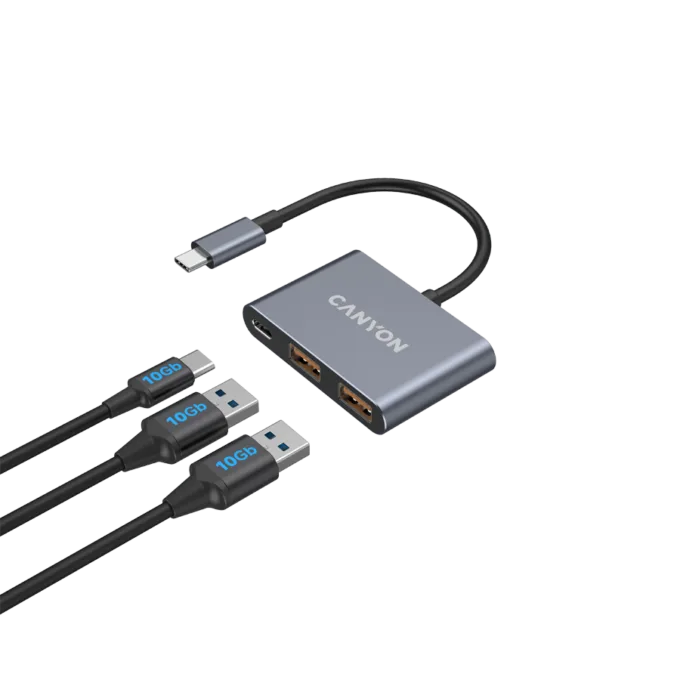 CANYON hub DS-3 3in1 USB-C Dark Grey — image 5