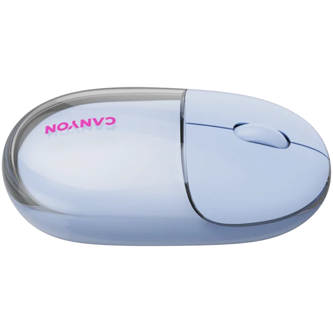CANYON mouse OnClick 24 BT/ Wireless Transparent/Blue — image 7