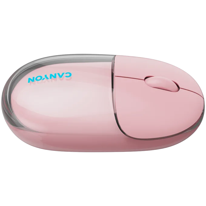 CANYON mouse OnClick 24 BT/ Wireless Transparent/Pink — image 6