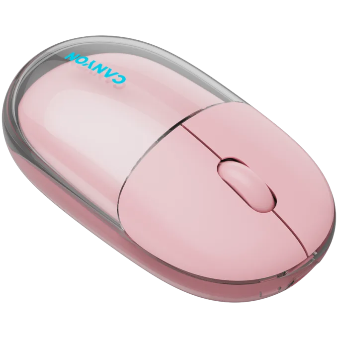 CANYON mouse OnClick 24 BT/ Wireless Transparent/Pink — image 8