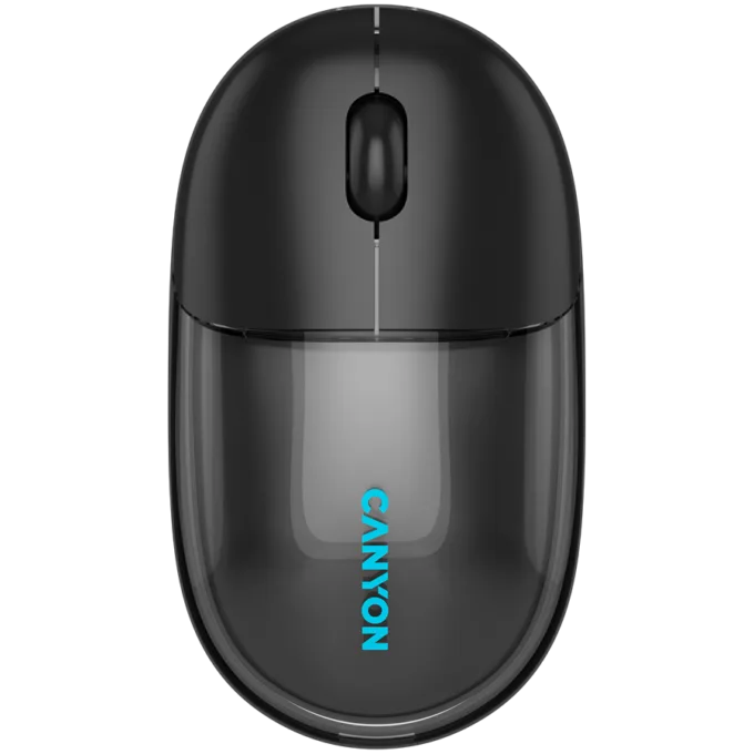 CANYON mouse OnClick 24 BT/ Wireless Transparent/Black — image 1