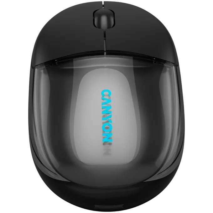 CANYON mouse OnClick 24 BT/ Wireless Transparent/Black — image 2